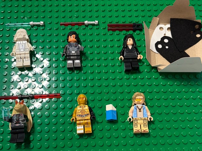 LEGO Star Wars Mini Figures from the Dark Falcon 75389 LEGO set incl Jedi Vader