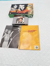 Goldeneye 007 Nintendo 64 N64 James Bond Manual And Box