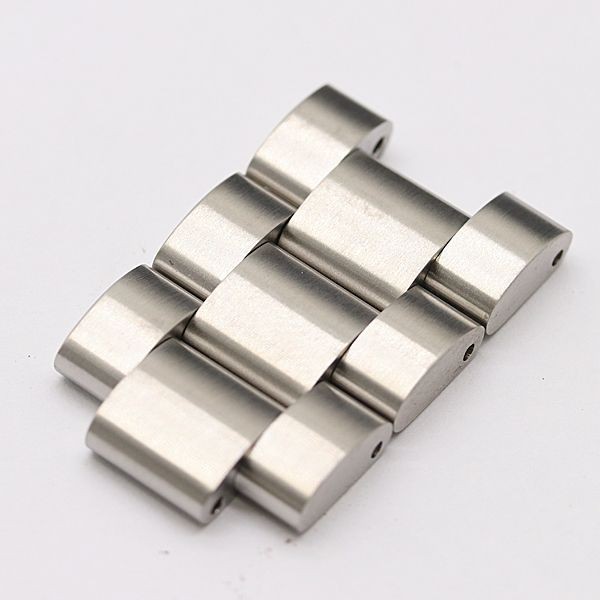 SPINICA 3 Link SP5098 Mens Watch Belt Band Bracelet Parts Silver 20mm used Japan