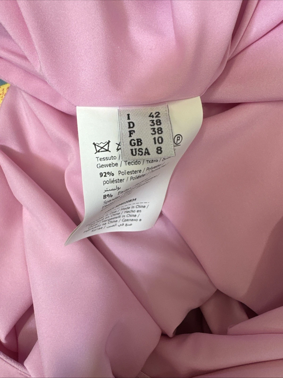 Boutique Moschino Holiday Mini Abito Cambio Senza Maniche Stampa Grafica Rosa 8