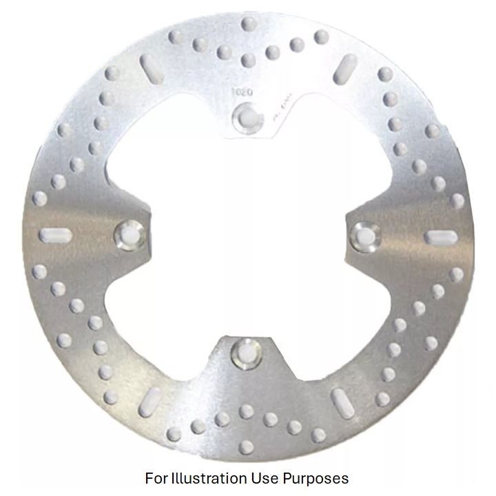 EBC HPSR Solid Rear Brake Disc (5) Rear Right for Honda NSS 250 Forza Z 2005-13