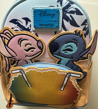 Loungefly Disney Stitch & Angel Rucksack Kuns...
