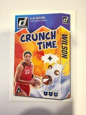 2025 Panini Donruss WNBA - Aja Wilson Crunch Time #12 Las Vegas Aces