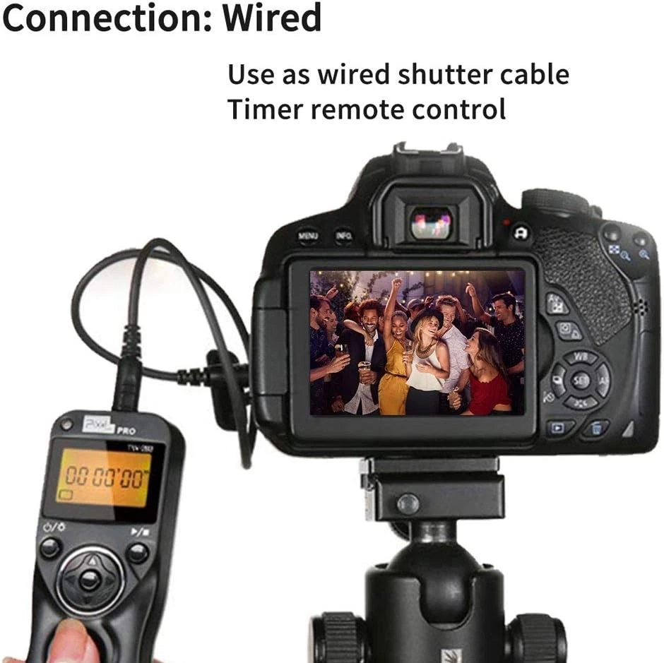 Pixel TW-283 Wireless Timer Shutter Release Remote Control E/N3 DC0 DC2 S1 S2 L1 - Image 4 of 4
