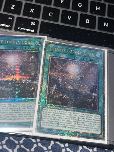 Yugioh Primite Lordly Lode ROTA-EN058 Quarter Century (QCSR) (Euro) NM - Picture 6 of 6