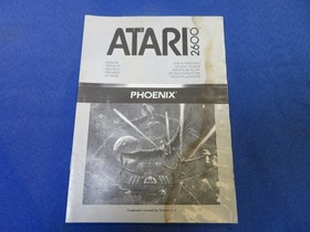 Choplifter,Food Fight/Mouse Trap,Pheonix (Atari 2600/7800) 5 Pins & Manuals ONLY