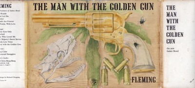 IAN FLEMING - THE MAN WITH GOLDEN GUN - 1ST 1965 UK w/DJ NPC HIGH GRADE