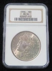 1886 Morgan Silver Dollar * NGC Graded MS65 * Neat Coin in Old Holder