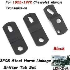 Steel Transmission Hurst Linkage Shifter Tab Set For Chevrolet w/ Muncie 1955-72