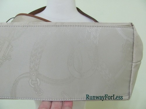New RALPH LAUREN Hayden Reversible Leopard Hobo Shoulder Bag Purse Tote Cheetah - Afbeelding 8 van 9
