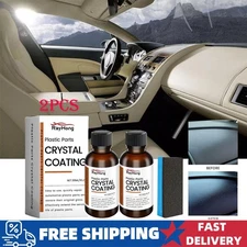  Car Plastic Plating Ref*rbishing Agent,Crystal Coating for Car Plastic