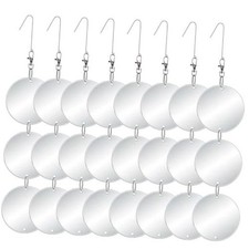 Chephon Upgraded Bird Scare Discs Set - Large 24 Discs - Highly Reflective