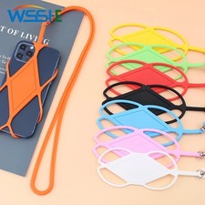 Universal Cell Phone Lanyard, Silicone Cell Phone Neck Strap Lanyard