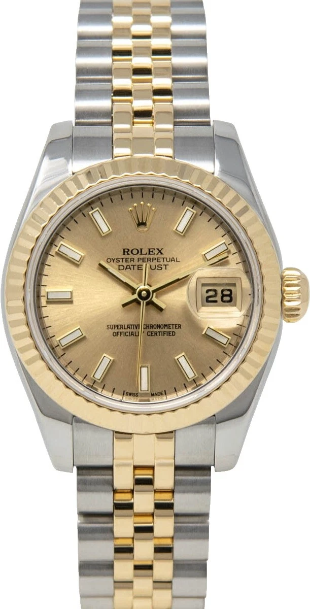 Rolex Datejust Silver Case Wristwatches