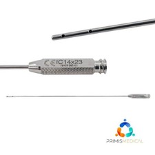 HK Surgical IC14X23 14G Infiltration Microcannula w/ Luer Lock 10-5/8"
