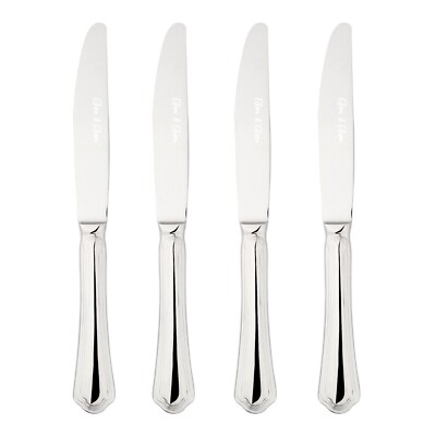 Besteck 18/8 Edelstahl Tafelmesser Set Gastronomie Großhandel Alhambra