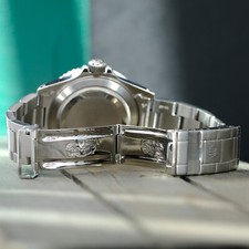 Rolex Submariner Date Mens Watch Steel Blue Dial Blue Insert Bezel Oyster 40mm 6