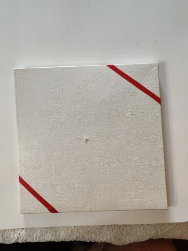 Caja de 2 Pañuelos Vintage Damas Cóctel Floral Bordado Algodón Blanco Foto 3 de 4