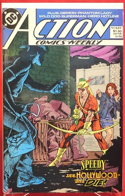 Action Comics Weekly DC Comics Comic Book #637 1989 Bagged Boarded | eBay