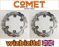 Honda CBR 600 F 1987-1990 [Coppia Dischi Freno Anteriori Comet] [Inox WS]