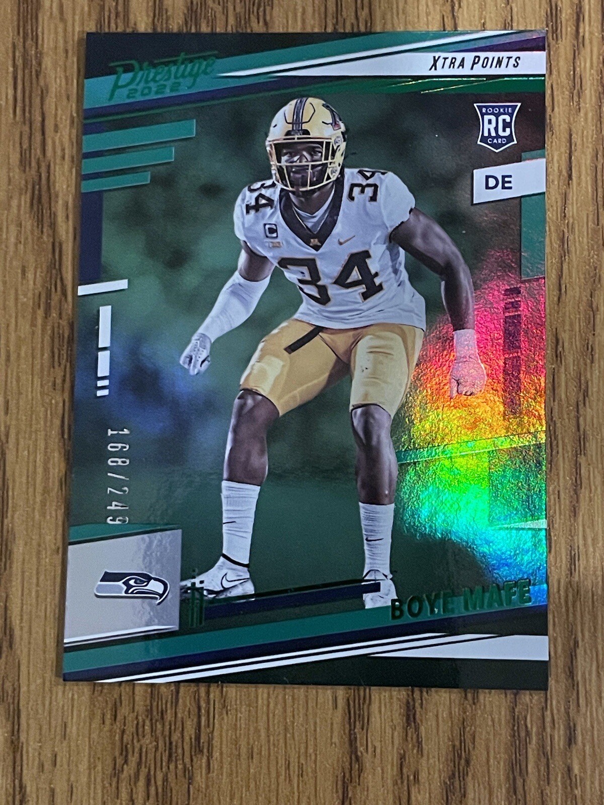 Boye Mafe Panini Prestige #387 Green Xtra Points