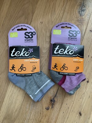 Rad Laufsocken Merino Impax-Zone Geschenk EU 34-37 UK 2-4,5 NEU 2x Teko