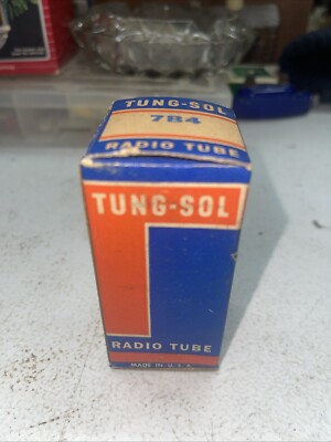 TUNG-SOL 7B4 VINTAGE ELECTRON VACUUM RADIO TUBE