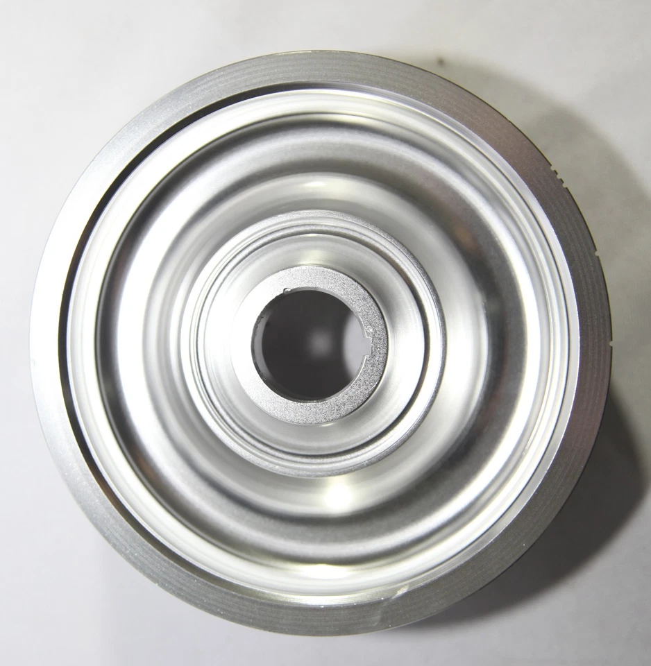 银曲柄滑轮仅适用于 B 系列 88-00 Civic B 88-91 CRX 93-97 Del Sol — 第 3/4 张图片