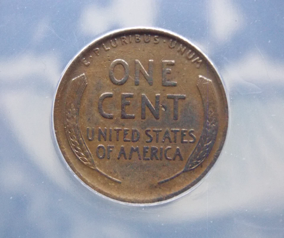 1914 "D" Lincoln WHEAT Cent 1c ANACS VF20 Details #185 Very Fine *KEY* ECC&C Inc - Image 2 of 4