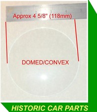 DOMED Speedo or Rev Counter Glass for TRIUMPH TR3 1955-57