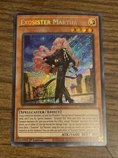 Yugioh Power of the Elements Exosister Martha SCR POTE-EN025