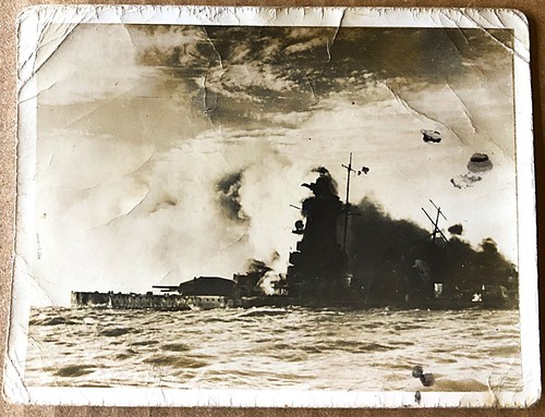 5 PHOTOS TAKEN LIVE of THE ACTUAL SKUTTLING of KM ADMIRAL GRAF SPEE 17.12.1939 - Picture 5 of 8