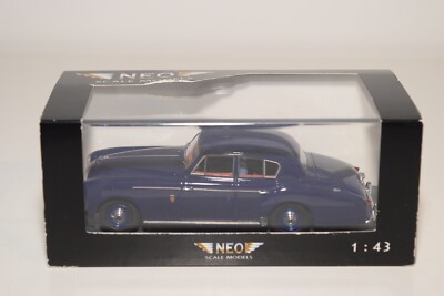 Miniature Voiture Neo 1/43 - Lagonda 3 Litre 1955 Bleue - état Neuf Avec Boîte
