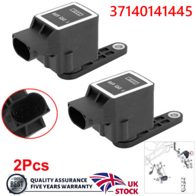 Engine Oil Level Sensor 2X Silver & Black For BMW 3 Series 5