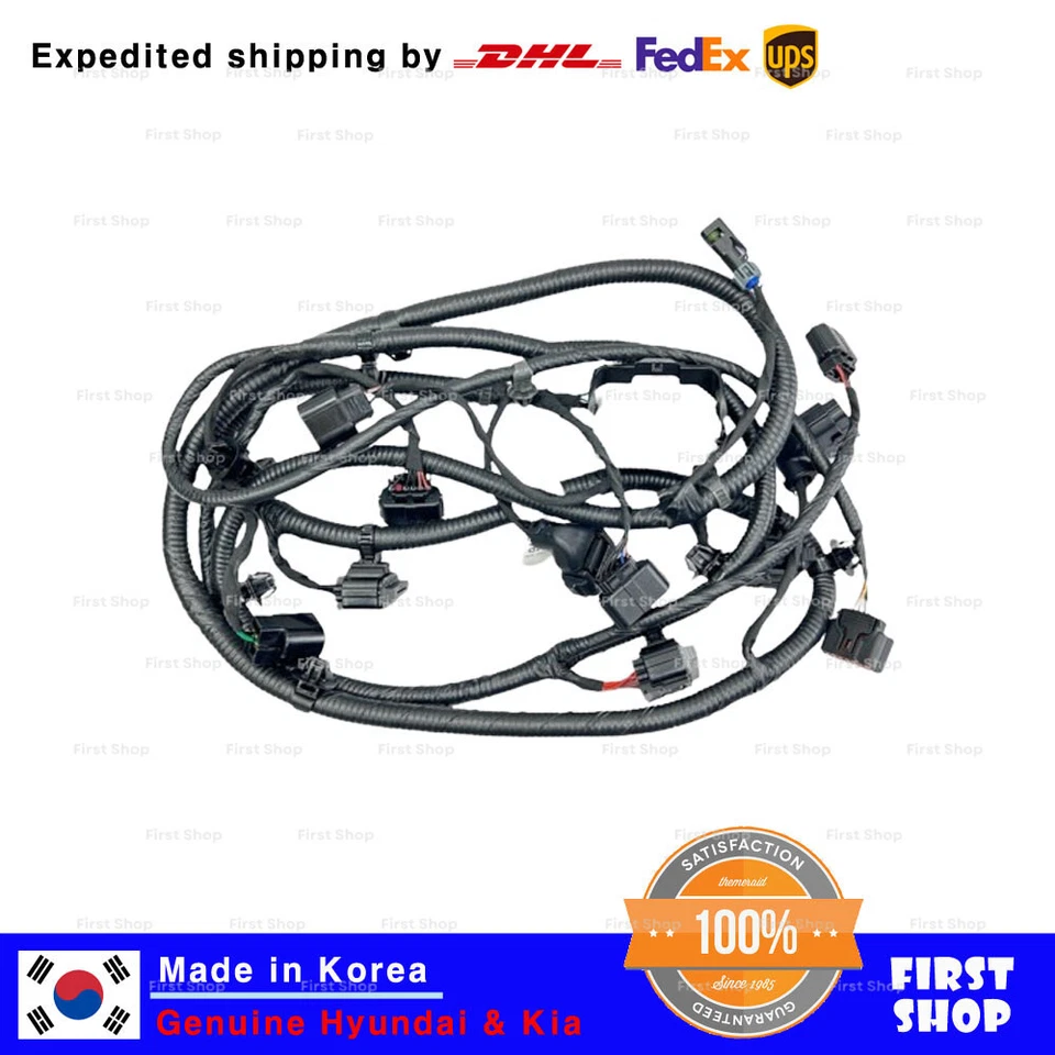 Chicote de fios de para-choque dianteiro original do fabricante 91890P2013 para Kia Sorento 2021-2023 - Imagem 2 de 4