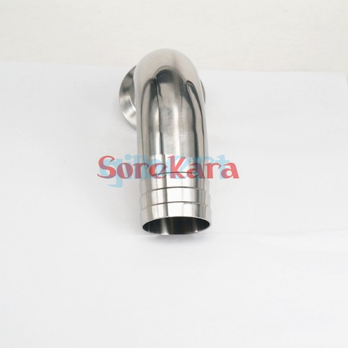 1.5" 2" Tri Clamp x 19-102mm Hose Barbed 304 Stainless Sanitary Elbow Fittings - Picture 26 of 50