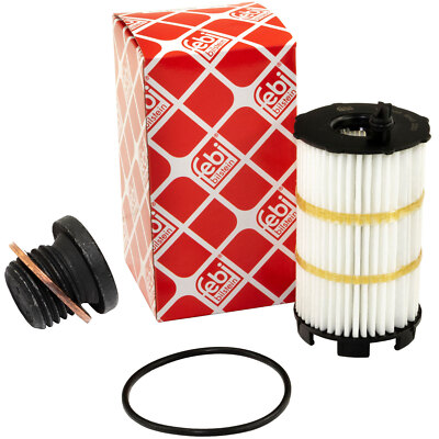 Ölfilter FEBI 109708 + Ölablassschraube 171173 für Audi A5 Q7 Avant VW Touareg