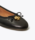Tory Burch TORY CHARM BALLET FLAT Black Size 11 (New) — photo 7