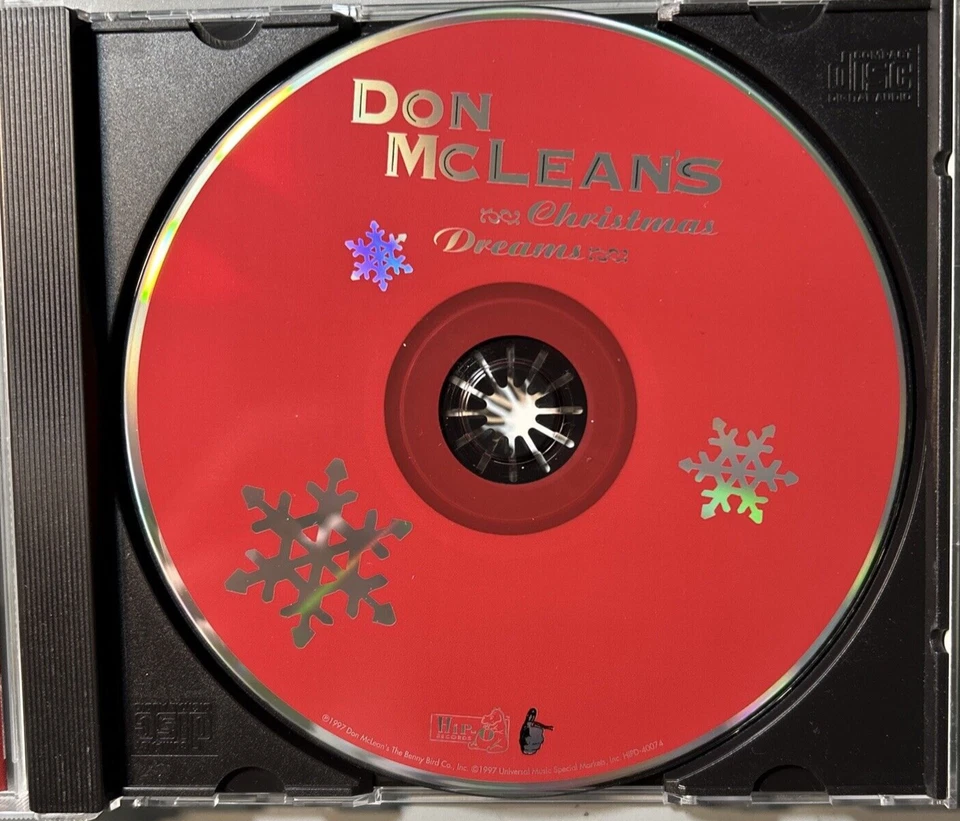 Don McLean Don McLean’s Christmas Dreams CD Universal Music VG Foto 4 de 4