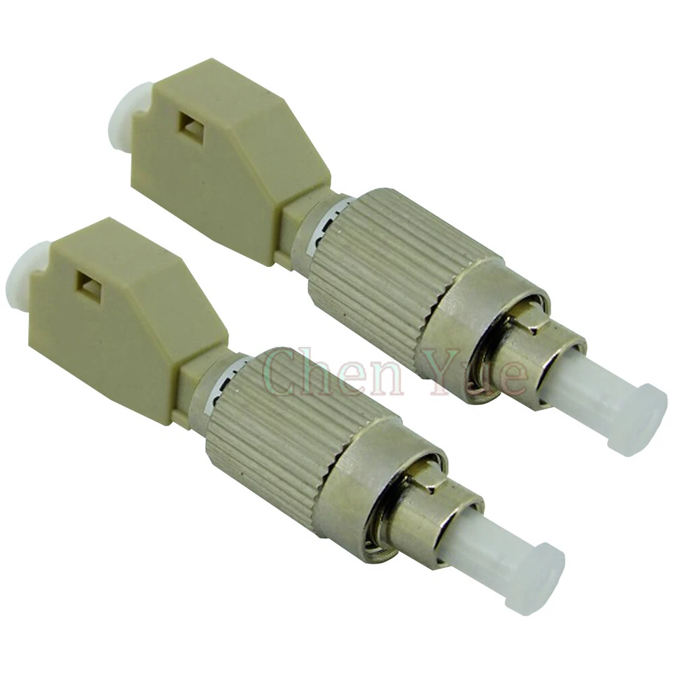 2pcs LC Female to FC Male Fiber Optic Hybrid Adapter MM 50/125  Fiber Connector - Image 4 of 4