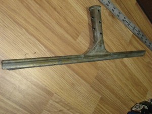 Vintage Brass Pro. Squeegee 17 1/2" Stecone  Products Master Not a-Starrett prod