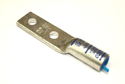 Lug ILSCO 2ACL 300 MCM 300  2 Hole 1/2'' Bolt AL9CU Compression Lug Aluminum