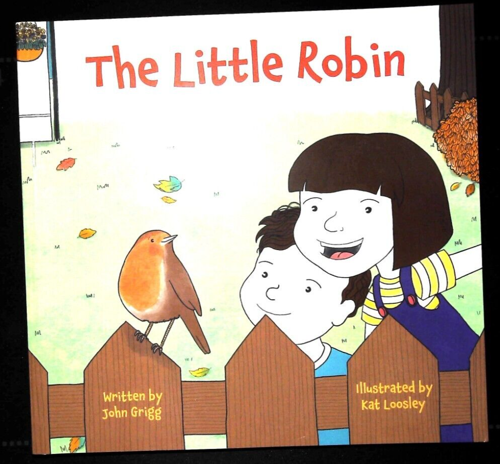 The Little Robin by John Grigg (Paperback) Children's Christmas Story Book New