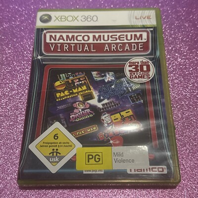 Namco Museum Virtual Arcade - Microsoft Xbox 360 PAL Genuine RARE!