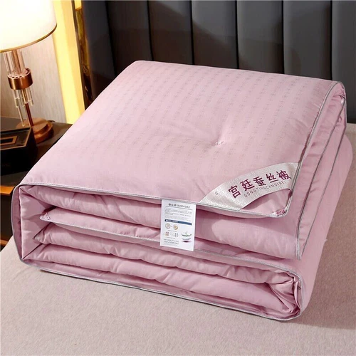 china tradition Handmade silk quilt 100% mulberry silk comfortable seasons - Picture 10 of 29