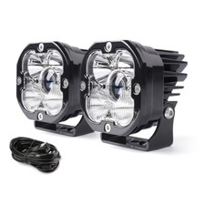 2x 3inch Laser Led Work Light Bar Pods Spot Flood Combo Fog Lamp Offroad Driving