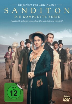 SANDITON-DIE KOMPLETTE SERIE-WILLIAMS,ROSE/JAMES,THEO 6DVD NEU