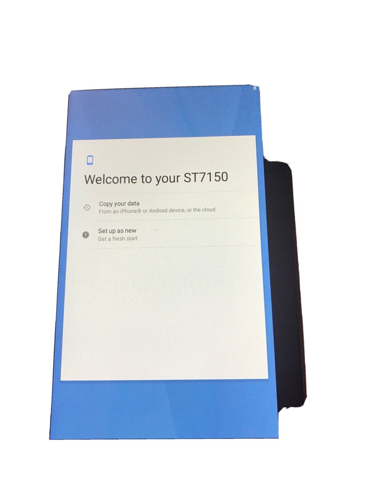 Smartab 7" 16GB Black Has Been Restored to Factory Settings