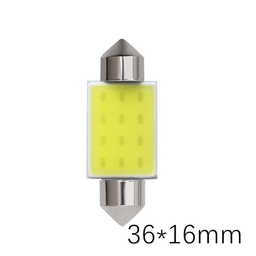 1/10X LED 12V CAR BULB C5W COB XENON WHITE FESTOON NUMBER PLATE 31 36 39 41MM - Picture 19 of 21