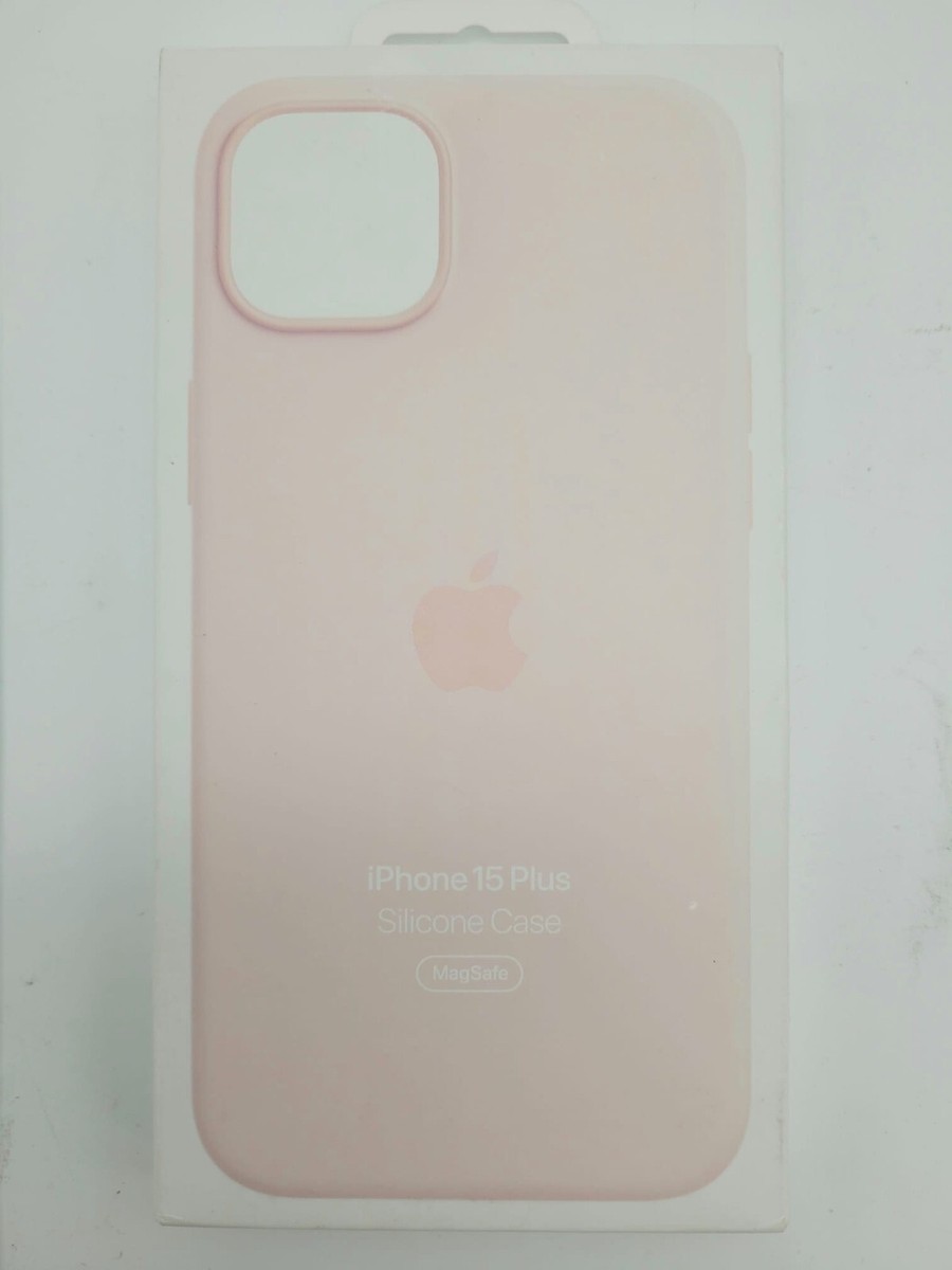 Genuine Apple iPhone 15 Plus Silicone Case with MagSafe - Light